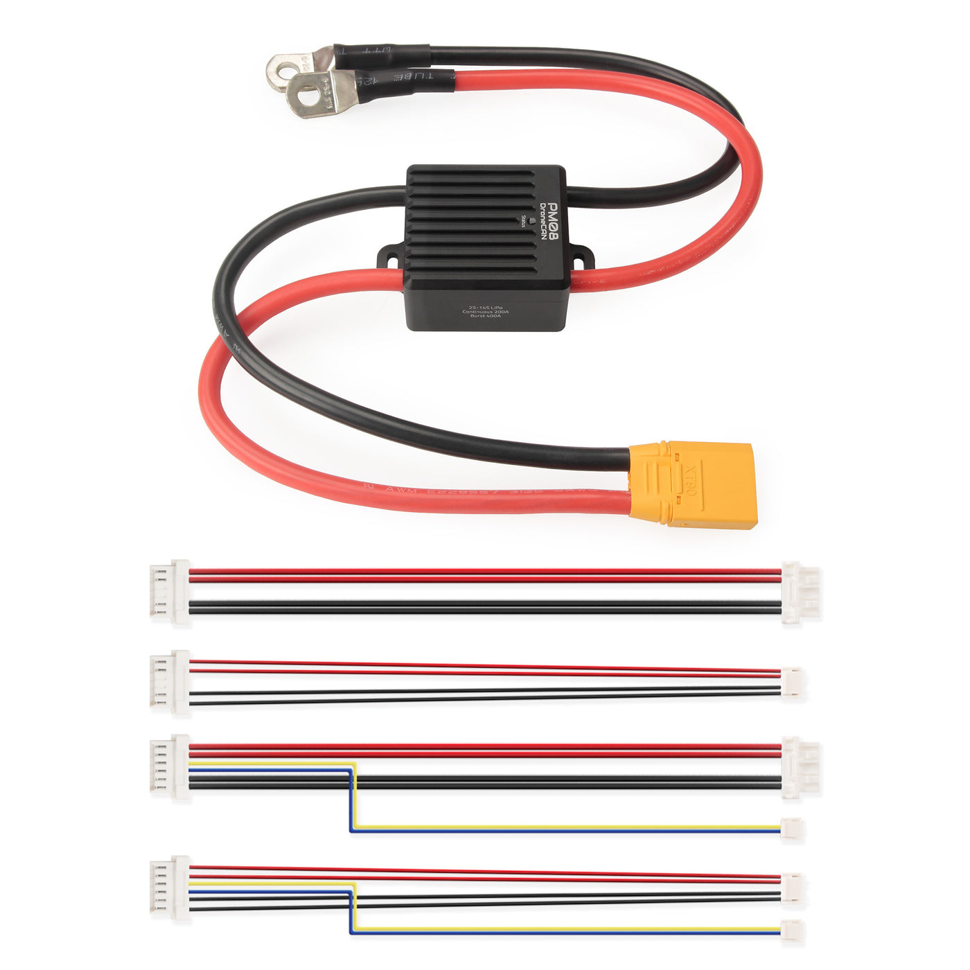 Power Can Module Tractor PM08-CAN Power Module 14S, 200A – Holybro Store