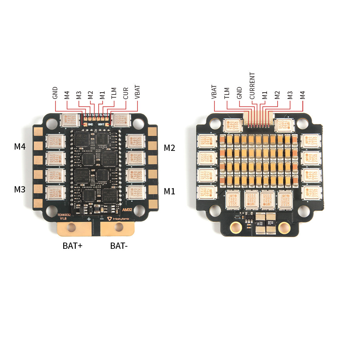 Tekko32 F4 Metal 4in1 65A ESC (AM32) - Holybro Store