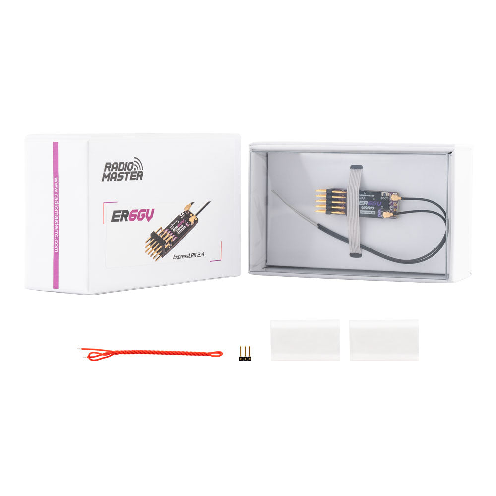 ER6G & ER6GV 2.4GHz ELRS PWM Receiver