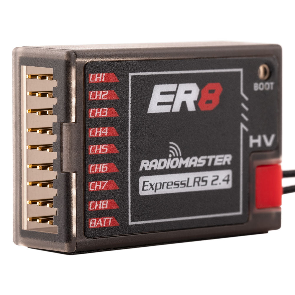 ER8 2.4GHz ELRS PWM Receiver