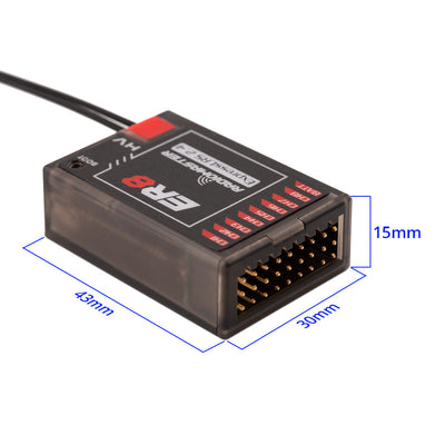ER8 2.4GHz ELRS PWM Receiver