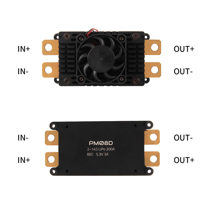 PM08D Power Module (14S, 200A) – Holybro Store