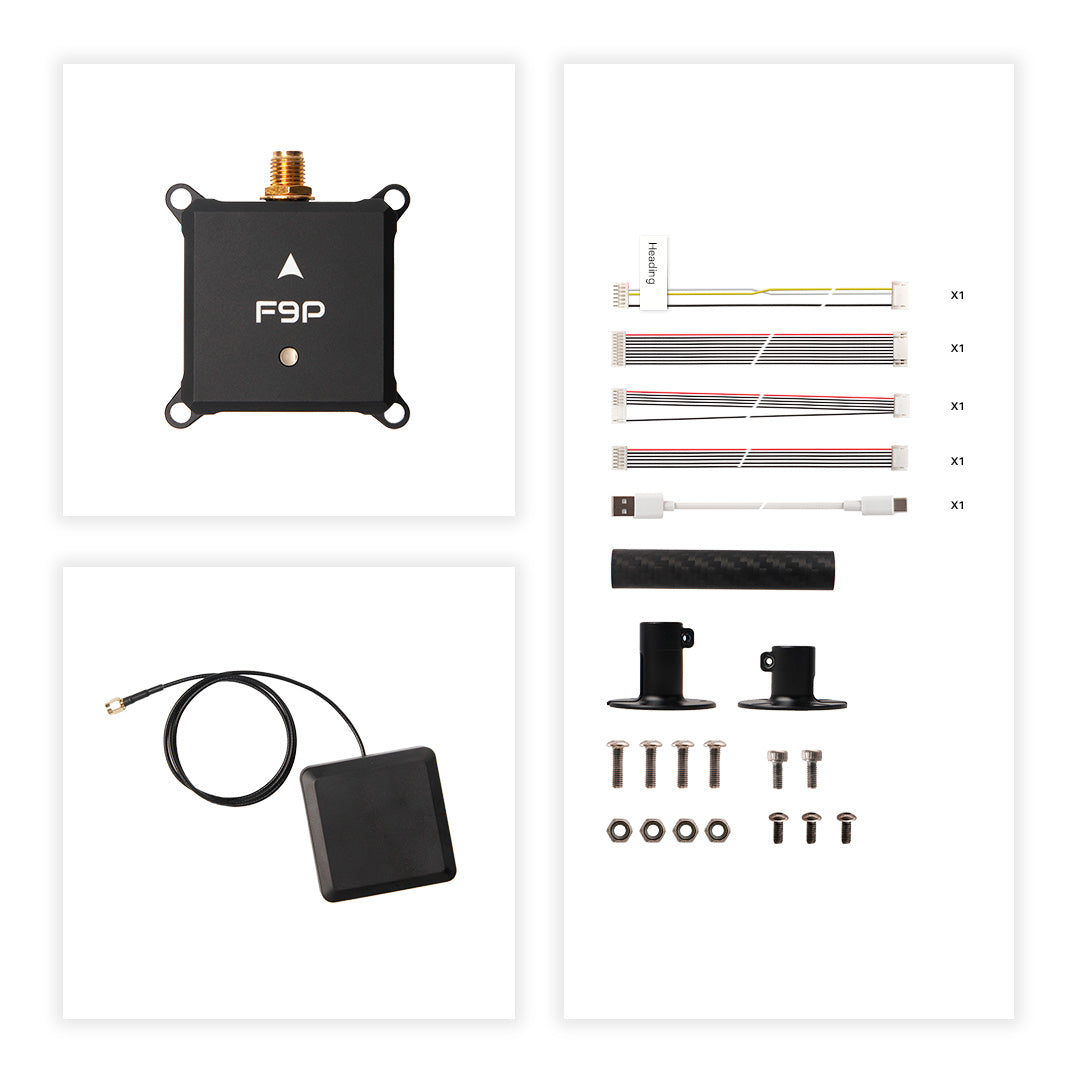 H-RTK NEO-F9P w/ Vertical Array Patch Antenna – Holybro Store H-RTK NEO-F9P w/ Vertical Array Patch Antenna – Holybro Store