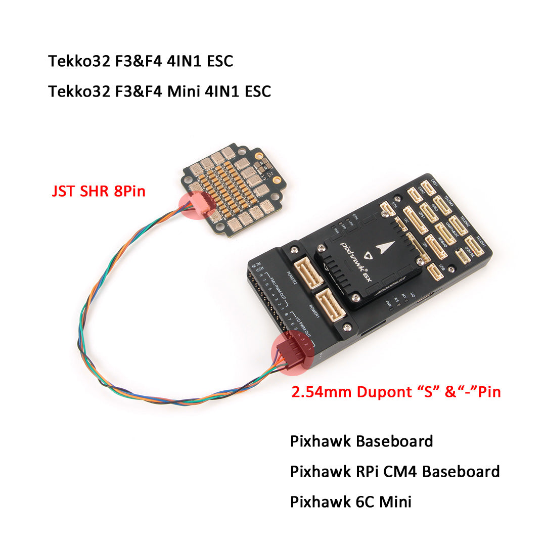 Pixhawk PWM Cable for Tekko32 4in1 ESC