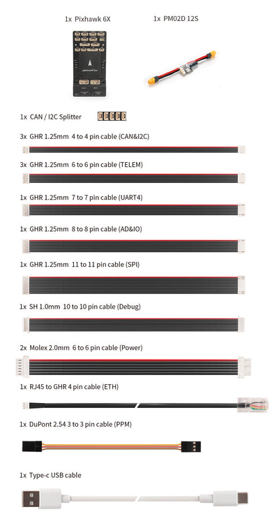 Pixhawk 6X (ICM-45686) - Holybro Store