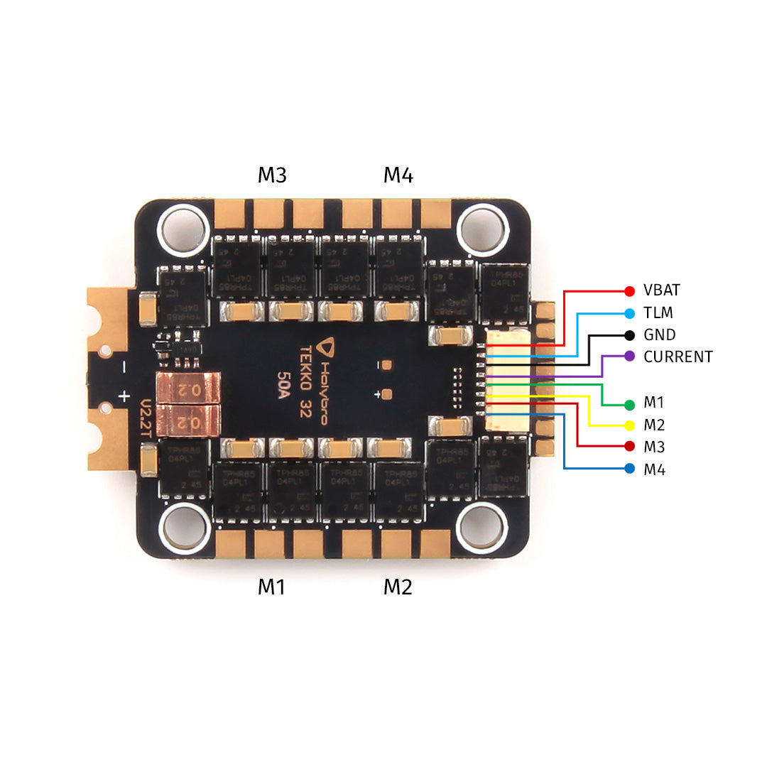 Tekko32 F4 4in1 50A ESC(AM32)