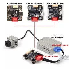 Kakute H7 Mini cable for DJI air unit (7383708598461)