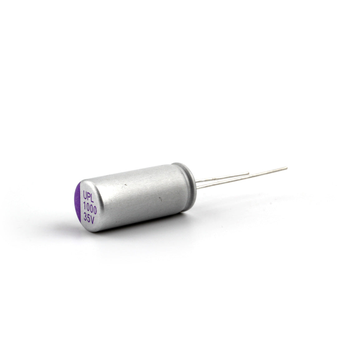 Elektrolytkondensator, 2200µF, 16V, 105°C, ±1%, radial, THT Elektrolytkondensator, 2200µF, 16V, 105°C, ±1%, radial, THT
